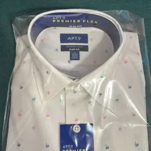 Apt. 9 Shirts Apt 9 Premier Flex Dress Shirt Size M 5 155 3233 Slim Fit Poshmark